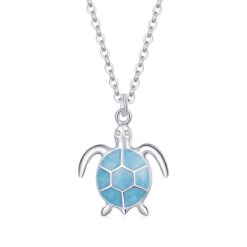 Collar Plata 925 Tortuga Marina