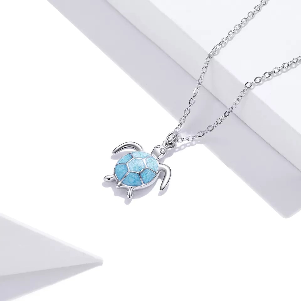 Collar Plata 925 Tortuga Marina - Imagen 3
