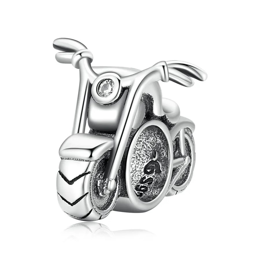Charm Dije Plata 925 Moto Clasica