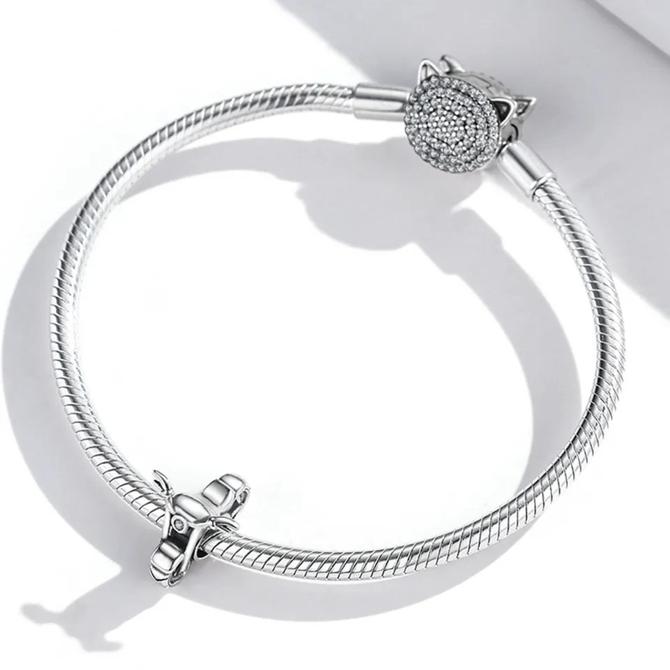 Charm Dije Plata 925 Moto Clasica - Imagen 3