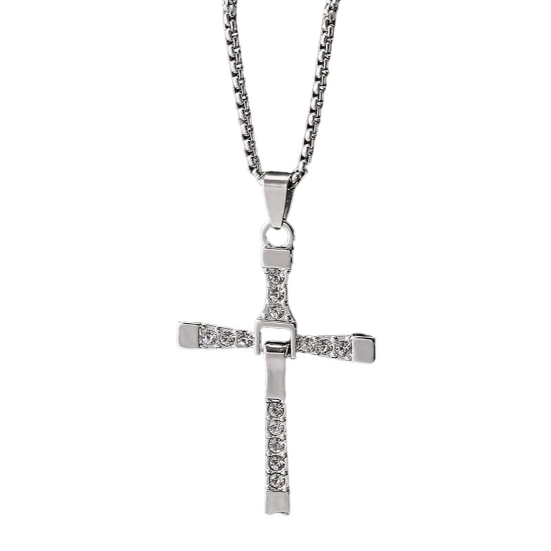 Collar Cruz de Dominic Toretto Acero 50x30mm