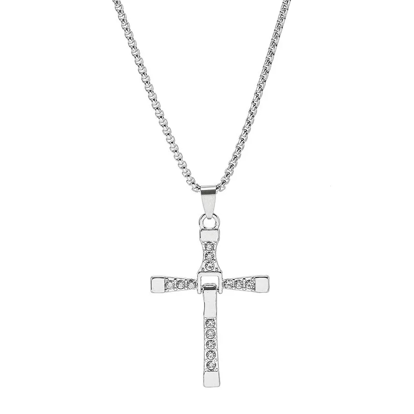 Collar Cruz de Dominic Toretto Acero 50x30mm - Imagen 4