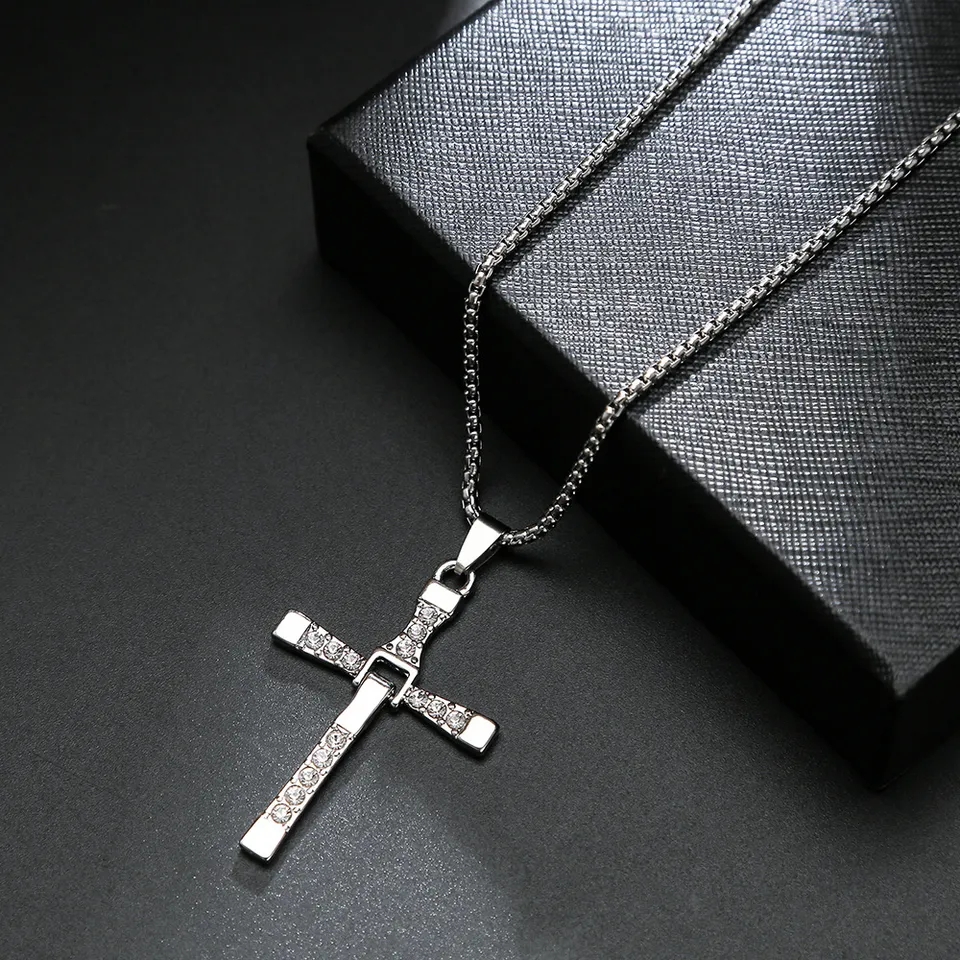 Collar Cruz de Dominic Toretto Acero 50x30mm - Imagen 6