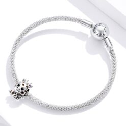 Alternative view of Charm Dije Plata Jirafa Bebe
