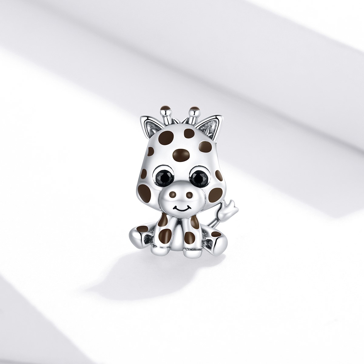 Charm Dije Plata Jirafa Bebe - Imagen 3