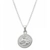 Collar Medalla Plata 925 Virgen Del Carmen Milagrosa