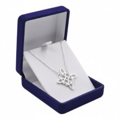 Collar Plata 925 Nudo de Bruja Celta