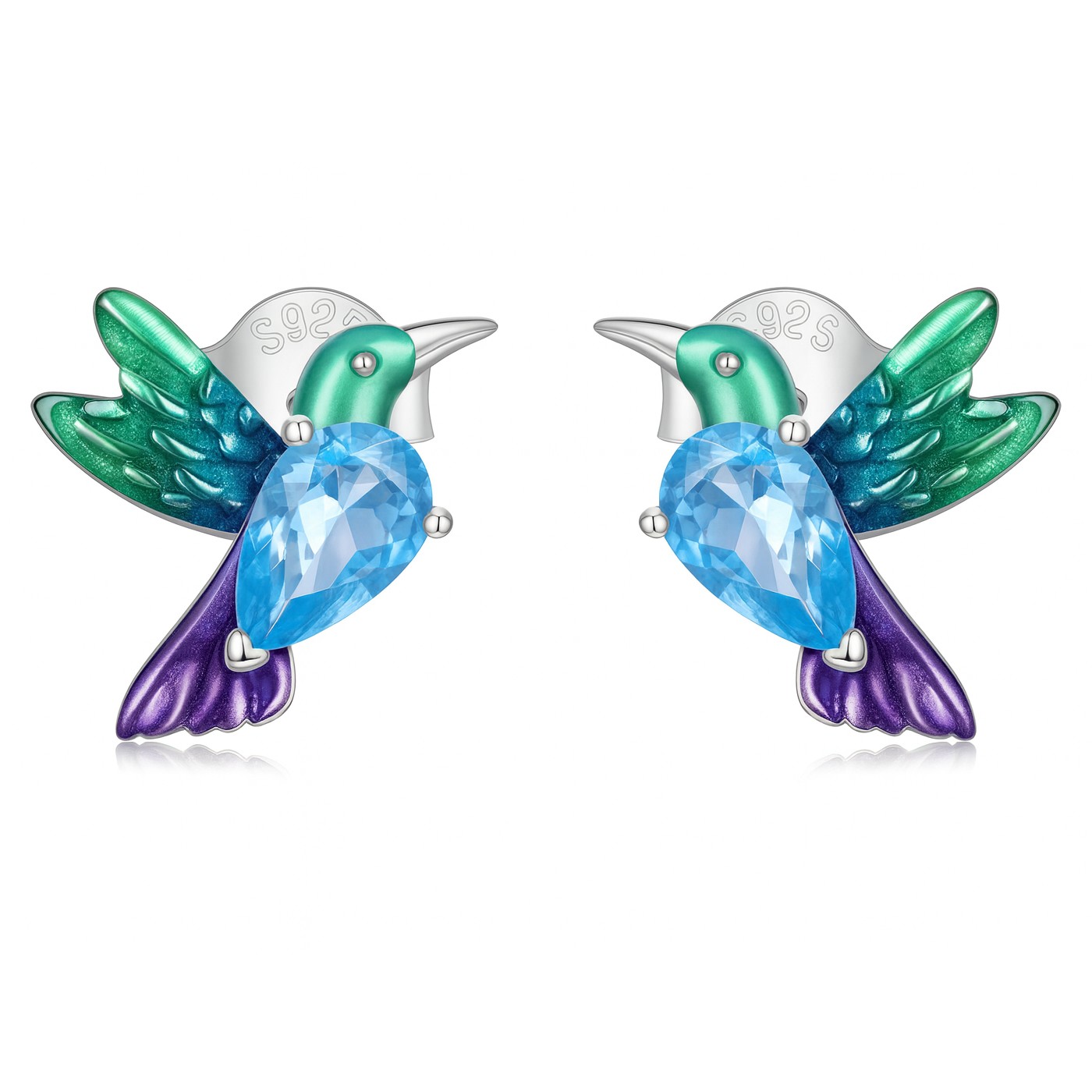 Anillo Colibri Plata 925