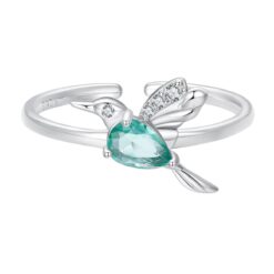 Anillo Colibri Cristal